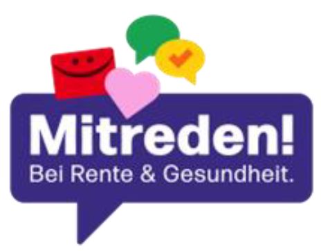 Logo Mitreden.Sozialwahl bis 2029