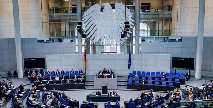 Bild Bundestag Plenum